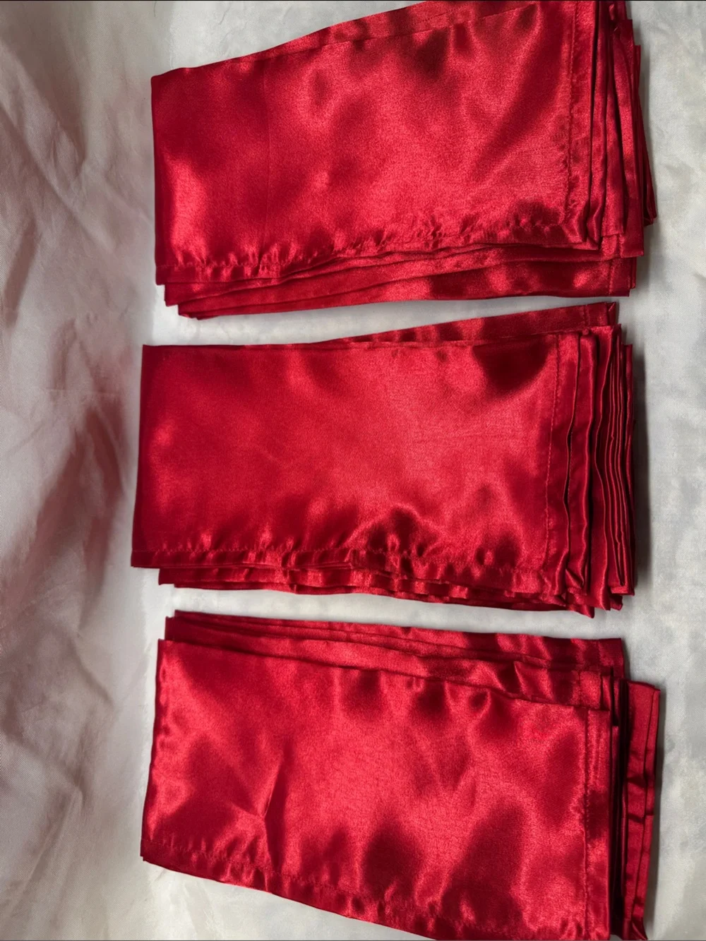 Pier 1 Red Satin Kids Bottoms